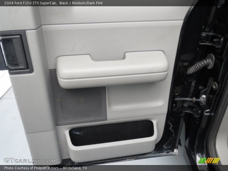Black / Medium/Dark Flint 2004 Ford F150 STX SuperCab