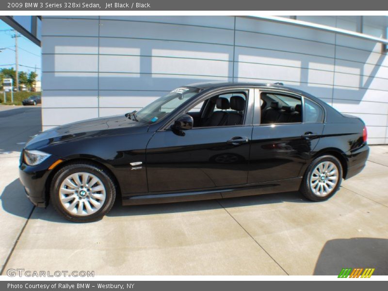 Jet Black / Black 2009 BMW 3 Series 328xi Sedan