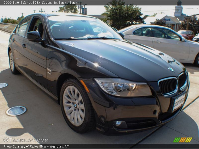 Jet Black / Black 2009 BMW 3 Series 328xi Sedan