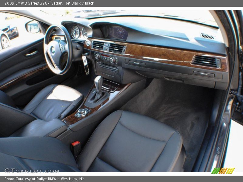Jet Black / Black 2009 BMW 3 Series 328xi Sedan