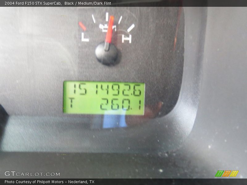 Black / Medium/Dark Flint 2004 Ford F150 STX SuperCab
