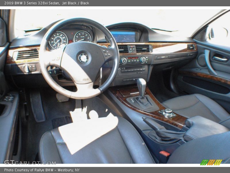 Jet Black / Black 2009 BMW 3 Series 328xi Sedan