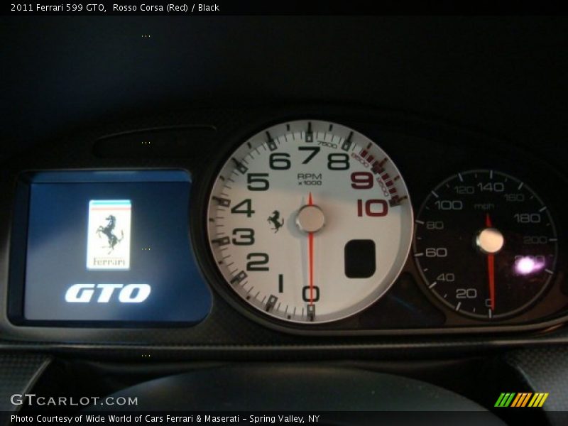  2011 599 GTO GTO Gauges