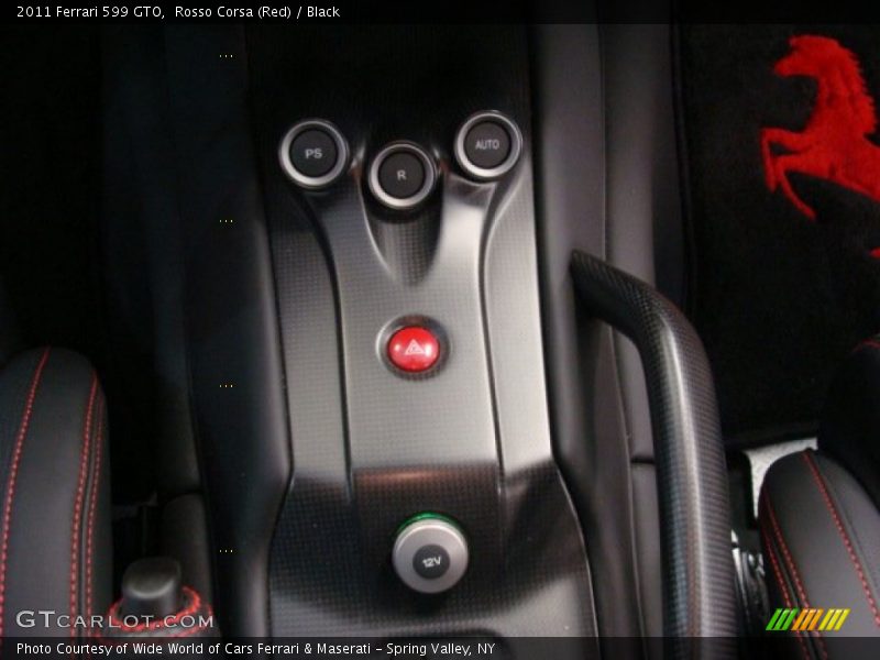 Controls of 2011 599 GTO