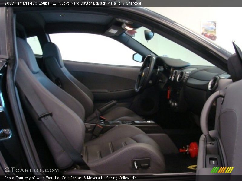 Nuovo Nero Daytona (Black Metallic) / Charcoal 2007 Ferrari F430 Coupe F1