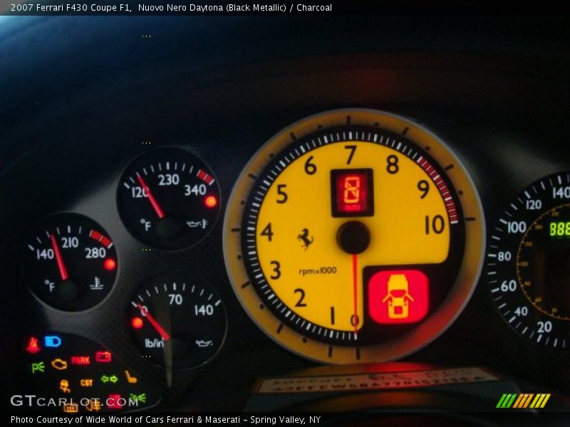  2007 F430 Coupe F1 Coupe F1 Gauges