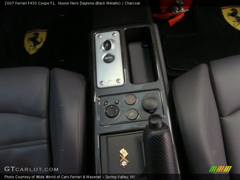 Nuovo Nero Daytona (Black Metallic) / Charcoal 2007 Ferrari F430 Coupe F1