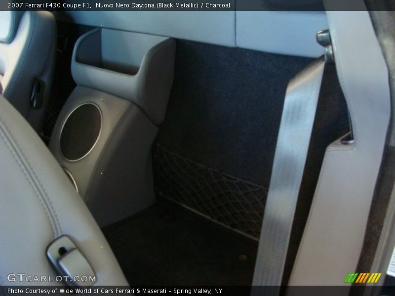 Nuovo Nero Daytona (Black Metallic) / Charcoal 2007 Ferrari F430 Coupe F1