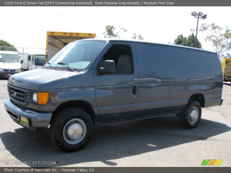 Dark Shadow Grey Metallic / Medium Flint Grey 2006 Ford E Series Van E350 Commercial Extended