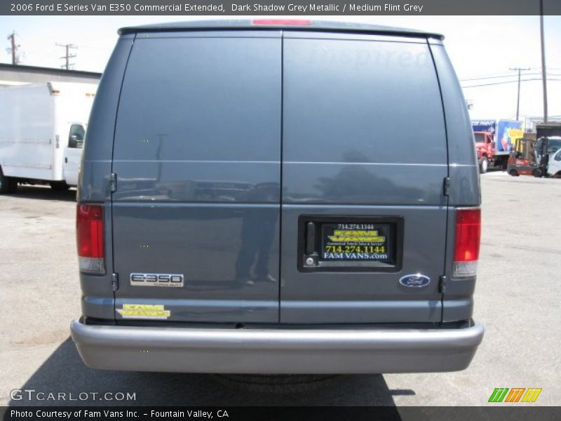 Dark Shadow Grey Metallic / Medium Flint Grey 2006 Ford E Series Van E350 Commercial Extended