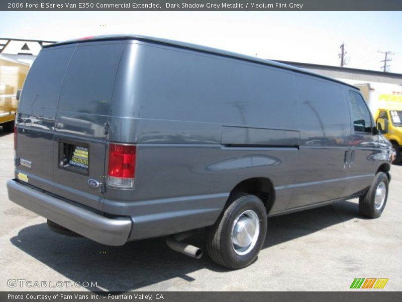 Dark Shadow Grey Metallic / Medium Flint Grey 2006 Ford E Series Van E350 Commercial Extended