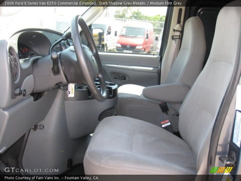 Dark Shadow Grey Metallic / Medium Flint Grey 2006 Ford E Series Van E350 Commercial Extended