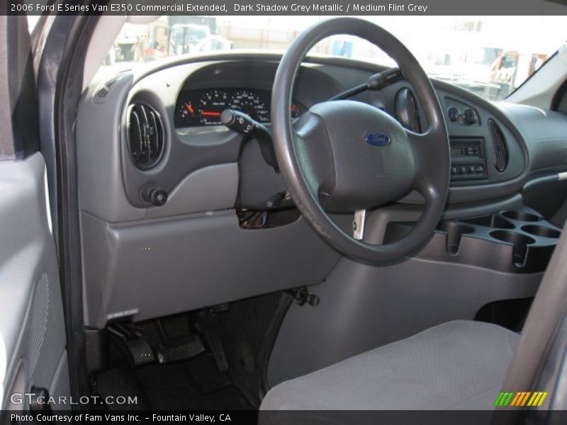 Dark Shadow Grey Metallic / Medium Flint Grey 2006 Ford E Series Van E350 Commercial Extended