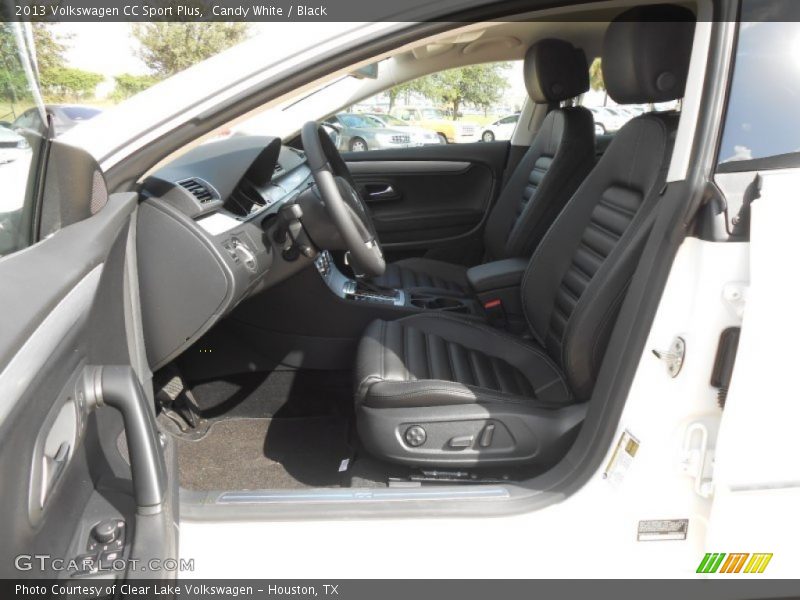 Candy White / Black 2013 Volkswagen CC Sport Plus