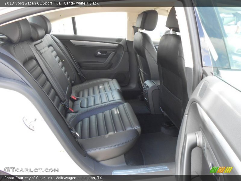 Candy White / Black 2013 Volkswagen CC Sport Plus