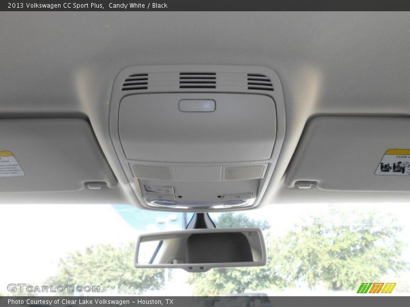 Candy White / Black 2013 Volkswagen CC Sport Plus