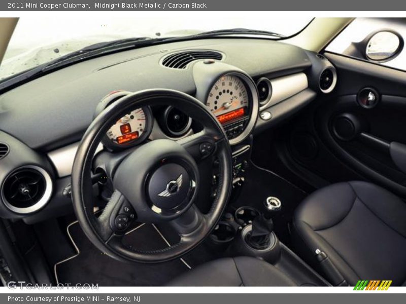 Midnight Black Metallic / Carbon Black 2011 Mini Cooper Clubman