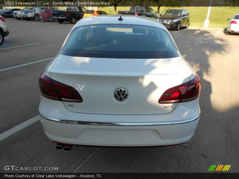 Candy White / Desert Beige/Black 2013 Volkswagen CC Lux