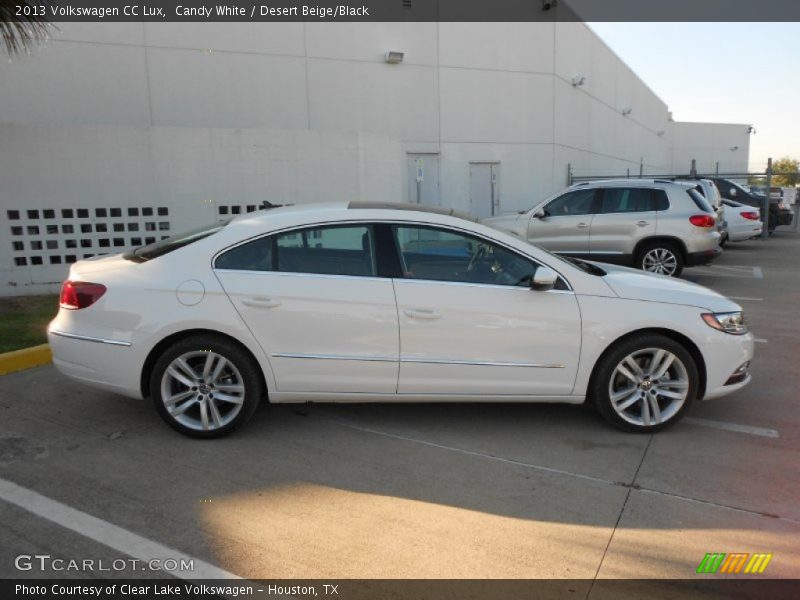 Candy White / Desert Beige/Black 2013 Volkswagen CC Lux