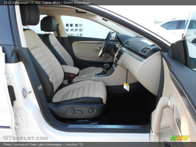 Candy White / Desert Beige/Black 2013 Volkswagen CC Lux