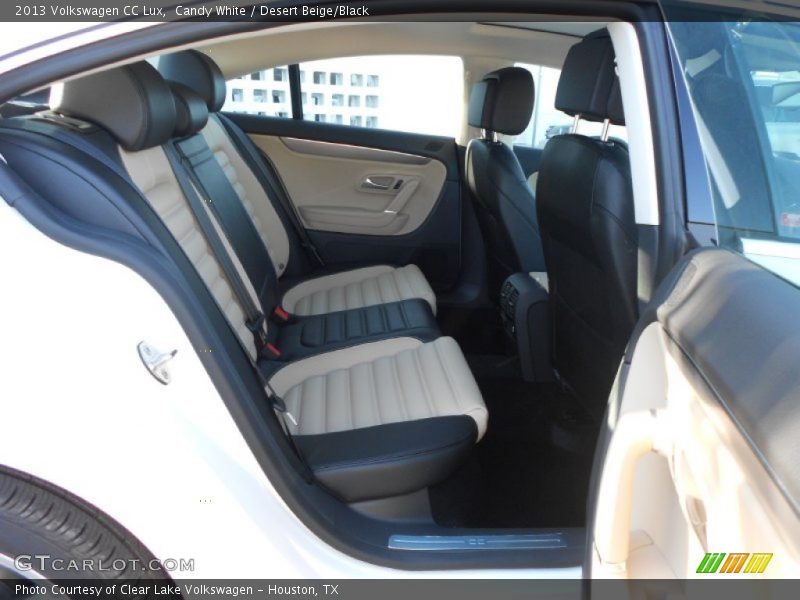 Candy White / Desert Beige/Black 2013 Volkswagen CC Lux