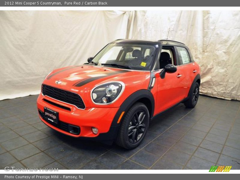 Pure Red / Carbon Black 2012 Mini Cooper S Countryman
