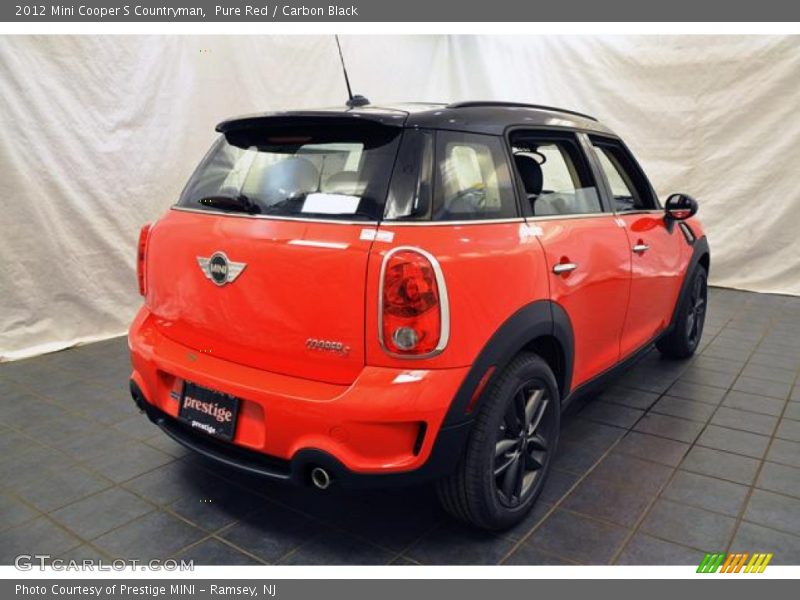 Pure Red / Carbon Black 2012 Mini Cooper S Countryman