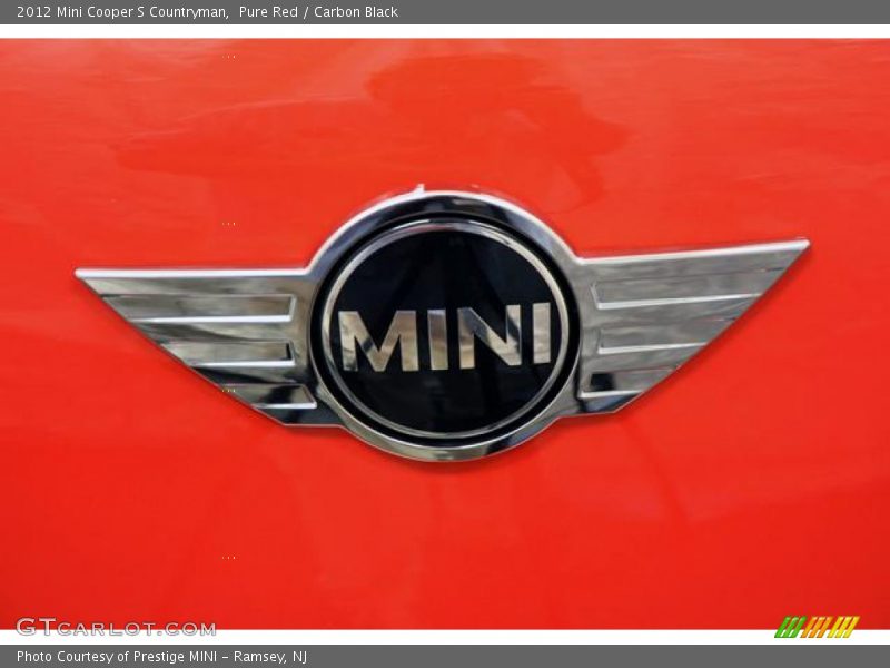 Pure Red / Carbon Black 2012 Mini Cooper S Countryman
