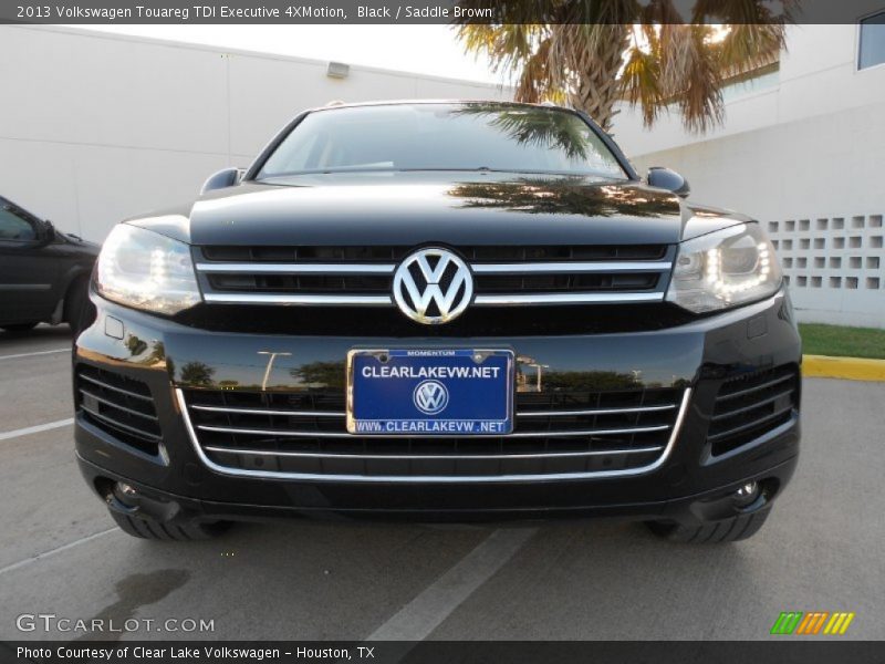 Black / Saddle Brown 2013 Volkswagen Touareg TDI Executive 4XMotion