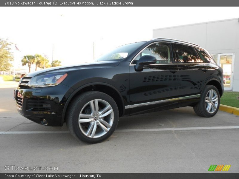 Black / Saddle Brown 2013 Volkswagen Touareg TDI Executive 4XMotion