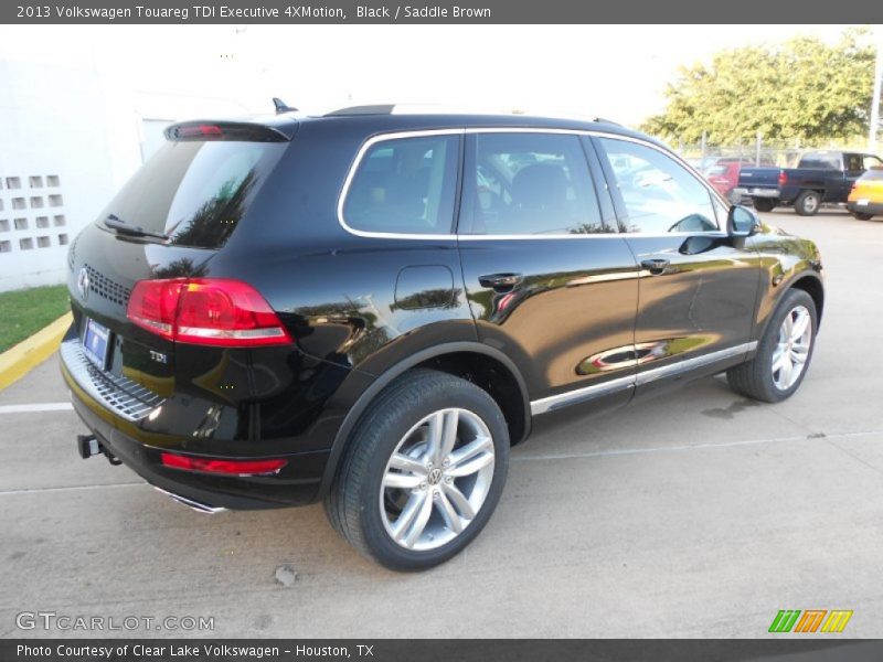 Black / Saddle Brown 2013 Volkswagen Touareg TDI Executive 4XMotion