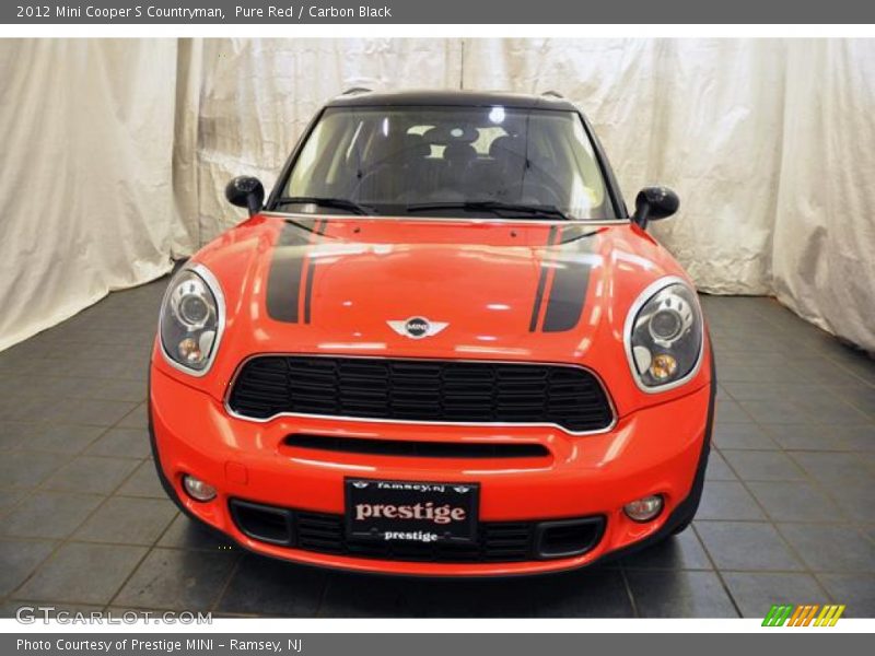 Pure Red / Carbon Black 2012 Mini Cooper S Countryman