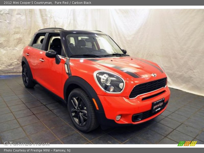 Front 3/4 View of 2012 Cooper S Countryman