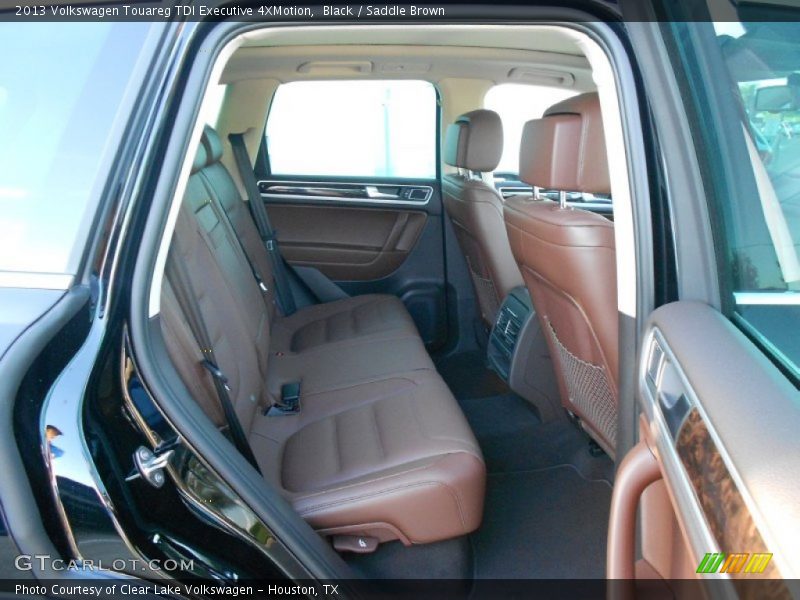 Rear Seat of 2013 Touareg TDI Executive 4XMotion