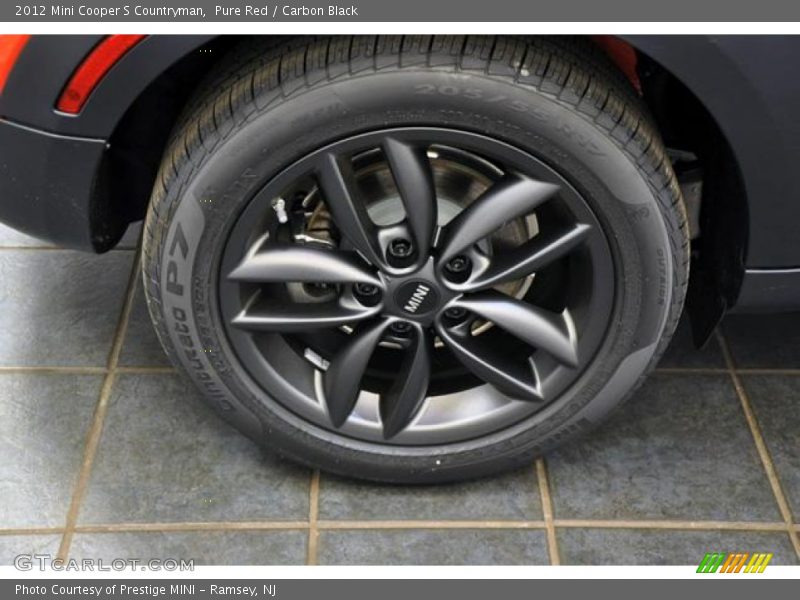 Pure Red / Carbon Black 2012 Mini Cooper S Countryman