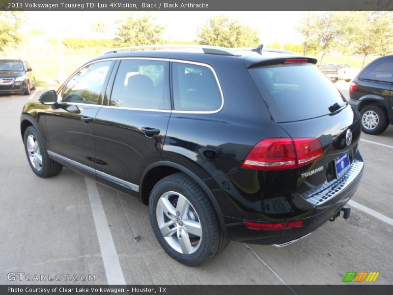 Black / Black Anthracite 2013 Volkswagen Touareg TDI Lux 4XMotion