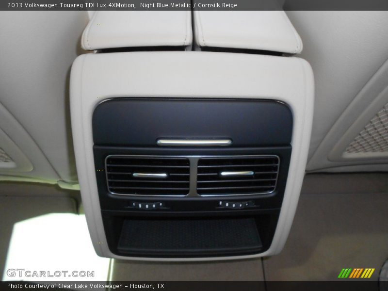 Night Blue Metallic / Cornsilk Beige 2013 Volkswagen Touareg TDI Lux 4XMotion