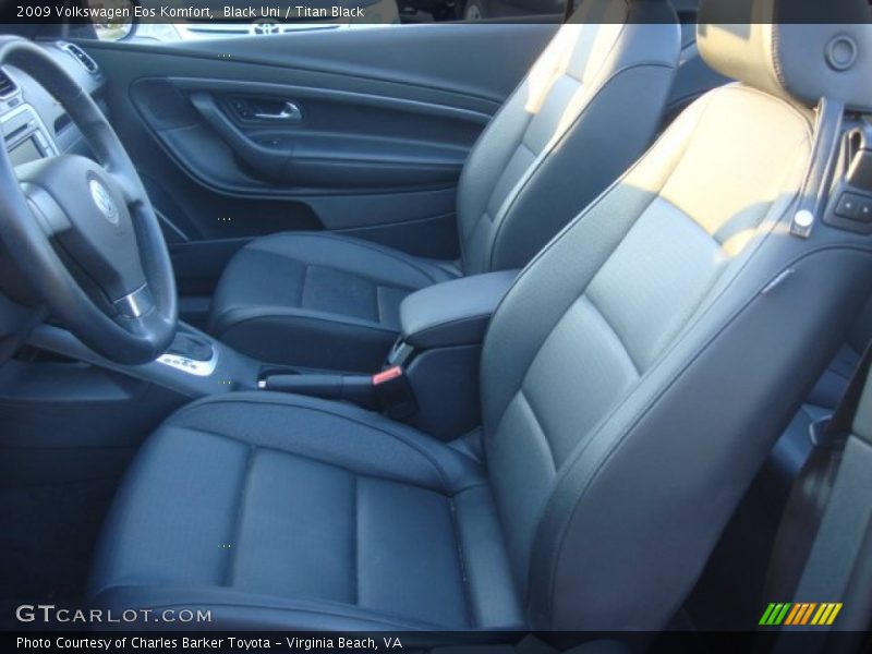 Black Uni / Titan Black 2009 Volkswagen Eos Komfort