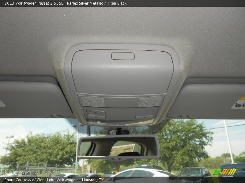 Reflex Silver Metallic / Titan Black 2013 Volkswagen Passat 2.5L SE