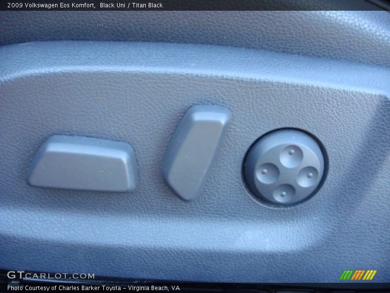 Black Uni / Titan Black 2009 Volkswagen Eos Komfort