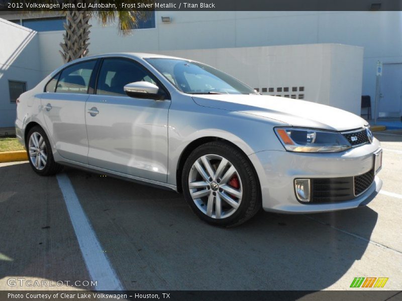 Frost Silver Metallic / Titan Black 2012 Volkswagen Jetta GLI Autobahn