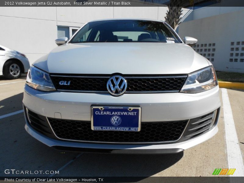 Frost Silver Metallic / Titan Black 2012 Volkswagen Jetta GLI Autobahn