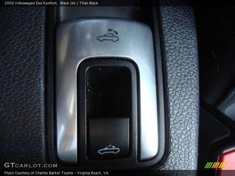 Black Uni / Titan Black 2009 Volkswagen Eos Komfort