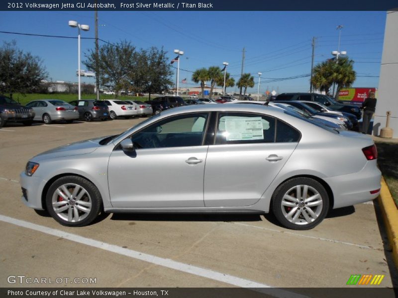 Frost Silver Metallic / Titan Black 2012 Volkswagen Jetta GLI Autobahn