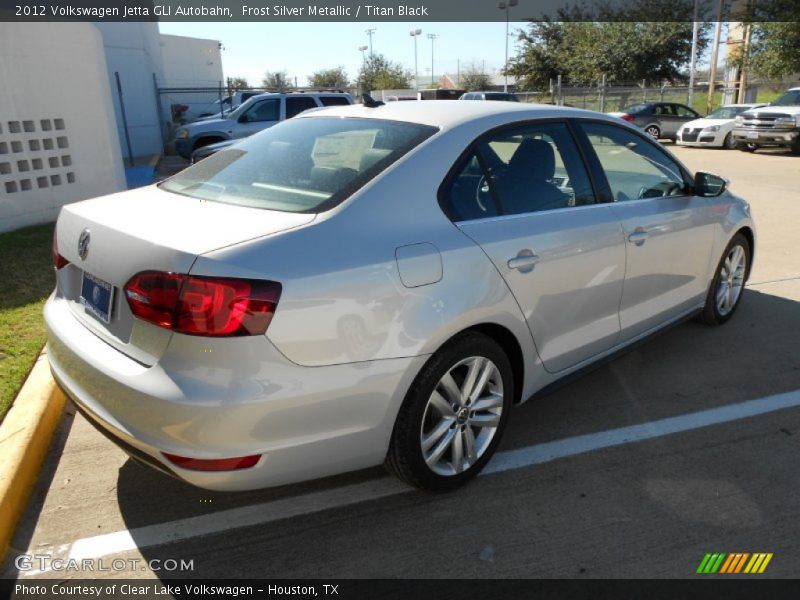 Frost Silver Metallic / Titan Black 2012 Volkswagen Jetta GLI Autobahn