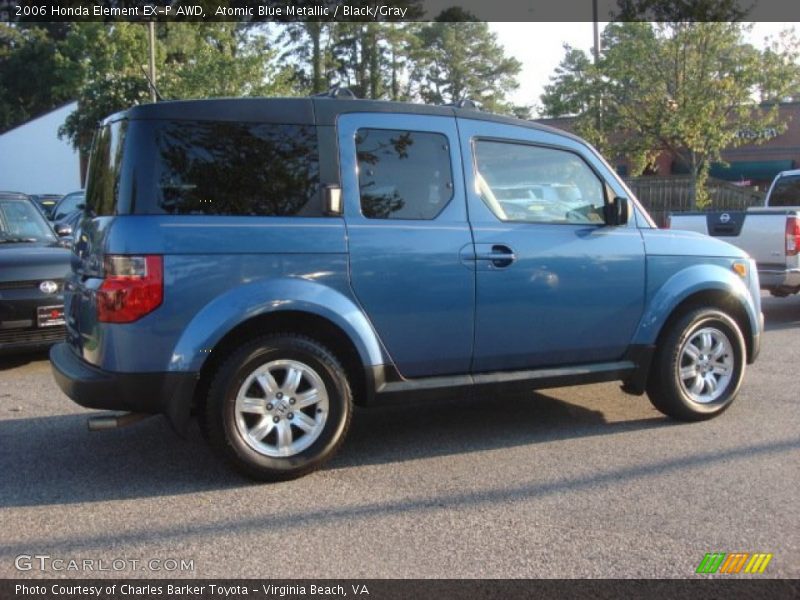 Atomic Blue Metallic / Black/Gray 2006 Honda Element EX-P AWD