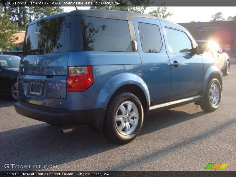 Atomic Blue Metallic / Black/Gray 2006 Honda Element EX-P AWD