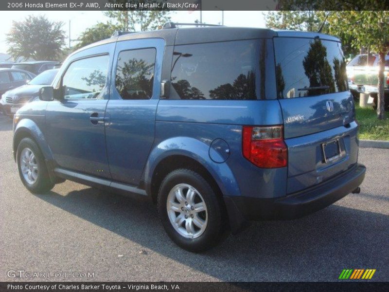 Atomic Blue Metallic / Black/Gray 2006 Honda Element EX-P AWD