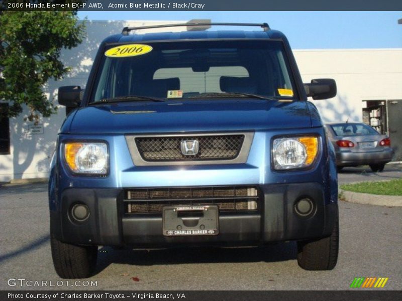 Atomic Blue Metallic / Black/Gray 2006 Honda Element EX-P AWD