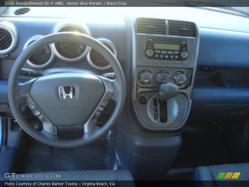 Atomic Blue Metallic / Black/Gray 2006 Honda Element EX-P AWD